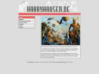 harryhausen.de Webseite Vorschau