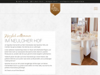 neuloher-hof.de Webseite Vorschau