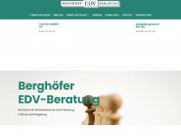 berghoefer-edv.de Webseite Vorschau