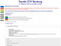 staudte-edv.de Webseite Vorschau