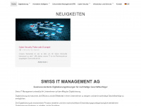 swissitmanagement.com Webseite Vorschau