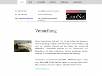 comnet-gmbh.com Webseite Vorschau