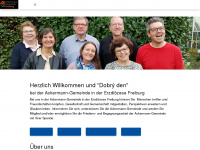ackermann-gemeinde-freiburg.de Webseite Vorschau