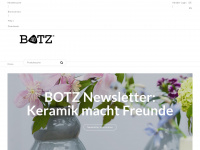 botz-glasuren.de Webseite Vorschau