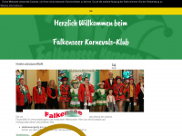 karneval-falkensee.de Webseite Vorschau