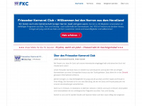 friesacker-karneval-club.de Webseite Vorschau