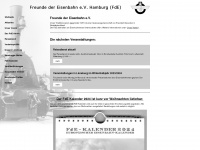fde-hamburg.de Webseite Vorschau