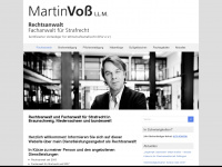 martinvoss.com Webseite Vorschau