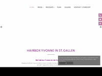 hairbox-yvonne.ch Webseite Vorschau