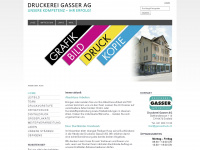 gasserdruck.ch Webseite Vorschau