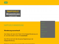 napfgold-wanderung.ch Webseite Vorschau