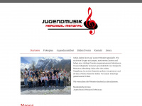 jugendmusik-hergiswil-menznau.ch Webseite Vorschau