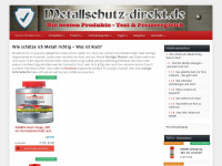 metallschutz-direkt.de Webseite Vorschau