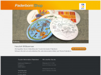 paderborn-shop.de Webseite Vorschau