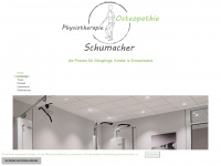 physioschumacher.de Webseite Vorschau