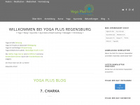 yogaplus-regensburg.de Webseite Vorschau