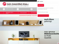 mein-massmoebel-shop.at Webseite Vorschau