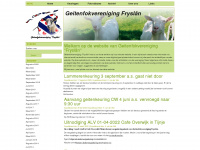 geitenfokverenigingfryslan.nl Webseite Vorschau