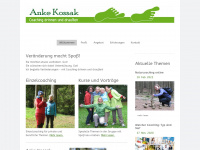 coaching-anke-kossak.de Webseite Vorschau