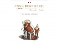 anne-bernhardi.com Webseite Vorschau