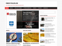 ueber-polen.de Webseite Vorschau