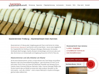 klavier-hammes.de Webseite Vorschau