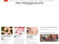 pro-pressbaum.at Webseite Vorschau