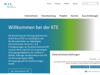 kte-karlsruhe.de Webseite Vorschau