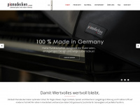 pianodecken.de Webseite Vorschau