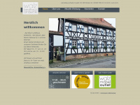 walz-landhaus-ambiente.de Webseite Vorschau