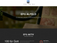 efg-alfeld.de Webseite Vorschau