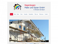 maler-regenbogen.ch Webseite Vorschau