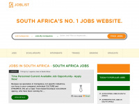 joblistsouthafrica.com Webseite Vorschau