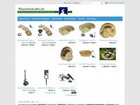 shop-wasserkaskaden.de Webseite Vorschau