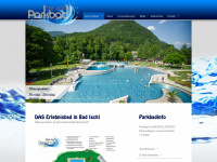 parkbad-badischl.at Webseite Vorschau