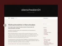 oberschwaben24.wordpress.com Webseite Vorschau
