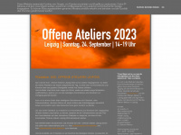 offene-ateliers-leipzig.blogspot.com Webseite Vorschau