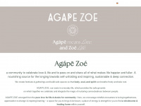 agapezoe.com Webseite Vorschau