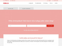 adecco.se Webseite Vorschau