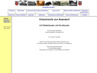 asendorf-chronik.de Webseite Vorschau