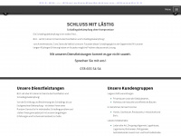 bld-desinfektion.ch Webseite Vorschau