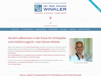 dr-winkler-orthopaedie.de Webseite Vorschau