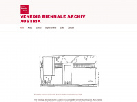 biennale-archiv.at Webseite Vorschau