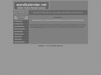 wandkalender.net Webseite Vorschau