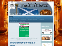 malt-n-taste.de Webseite Vorschau