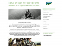 joes-events.de Webseite Vorschau