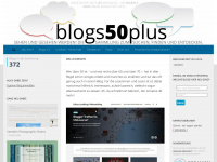 blogs50plus.de Webseite Vorschau