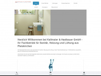 kh-haustechnik.de Webseite Vorschau