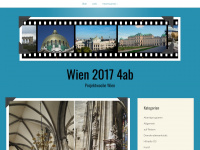 wien2017.wordpress.com Webseite Vorschau