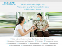 akuthauskrankenpflege.at Webseite Vorschau